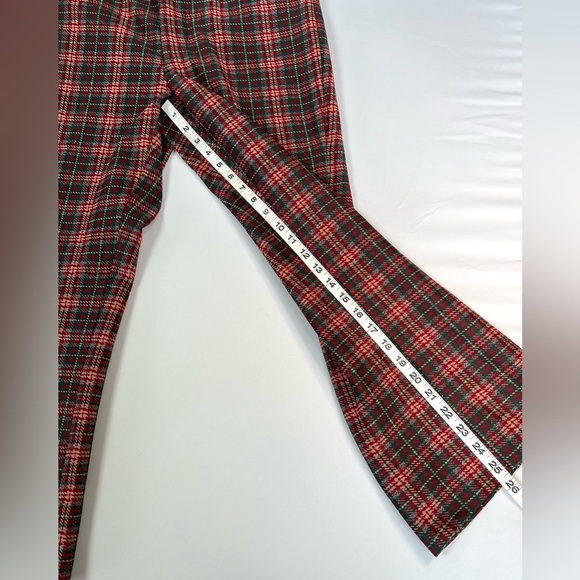 Vintage Hall-Knit Plaid Slacks - Picture 6 of 12